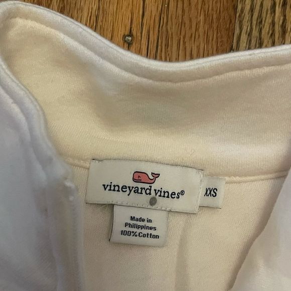 Vineyard Vines NWOT Pink/Cream Colorblock Shep Shirt Size XXS - Picture 10 of 13